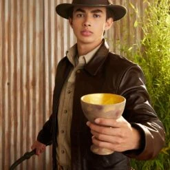 Disney Indiana Jones Leather Jacket For Adults -Dinei Clothing Shop 2840057819027 10
