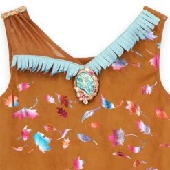 Disney Pocahontas Costume For Kids 12 Disney Pocahontas Costume For Kids -Dinei Clothing Shop 2841040739106 4