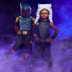 Disney Ahsoka Tano Costume For Kids – Star Wars: The Mandalorian -Dinei Clothing Shop 2841107019127 8