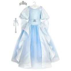 Disney Cinderella Light-Up Costume For Kids With Interactive Light-Up Wand And Tiara By A Leading Role -Dinei Clothing Shop 2841107379256 1