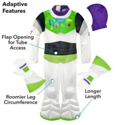 Disney Buzz Lightyear Adaptive Costume For Kids – Toy Story -Dinei Clothing Shop 2890041618649 2