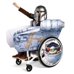 Disney Star Wars: The Mandalorian Wheelchair Cover Set 11 Disney Star Wars: The Mandalorian Wheelchair Cover Set -Dinei Clothing Shop 2890107019132 2