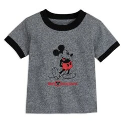 Mickey Mouse Standing Ringer T-Shirt For Baby – Walt Disney World