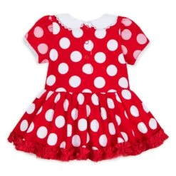 Disney Minnie Mouse Costume Bodysuit For Baby – Red -Dinei Clothing Shop 5000057344101 2