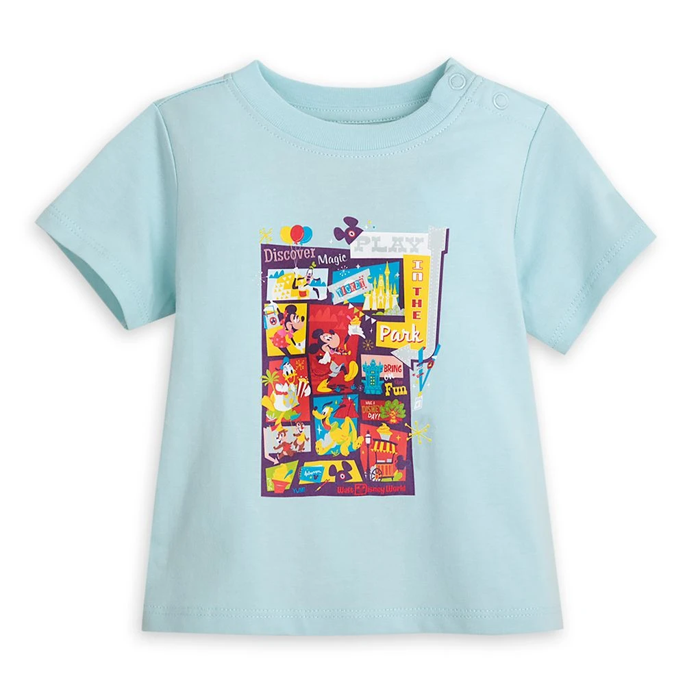 Mickey Mouse And Friends Play In The Park T-Shirt And Shorts Set For Baby – Walt Disney World 2 Mickey Mouse And Friends Play In The Park T-Shirt And Shorts Set For Baby – Walt Disney World - Image 2