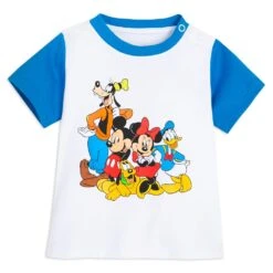 Disney Mickey Mouse And Friends T-Shirt And Shorts Set For Baby -Dinei Clothing Shop 5000059580319 2