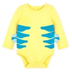 Disney Flounder Costume Bodysuit For Baby – The Little Mermaid -Dinei Clothing Shop 5000059584093 2