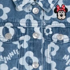 Disney Minnie Mouse Floral Denim Jacket For Baby -Dinei Clothing Shop 5000106880149 4