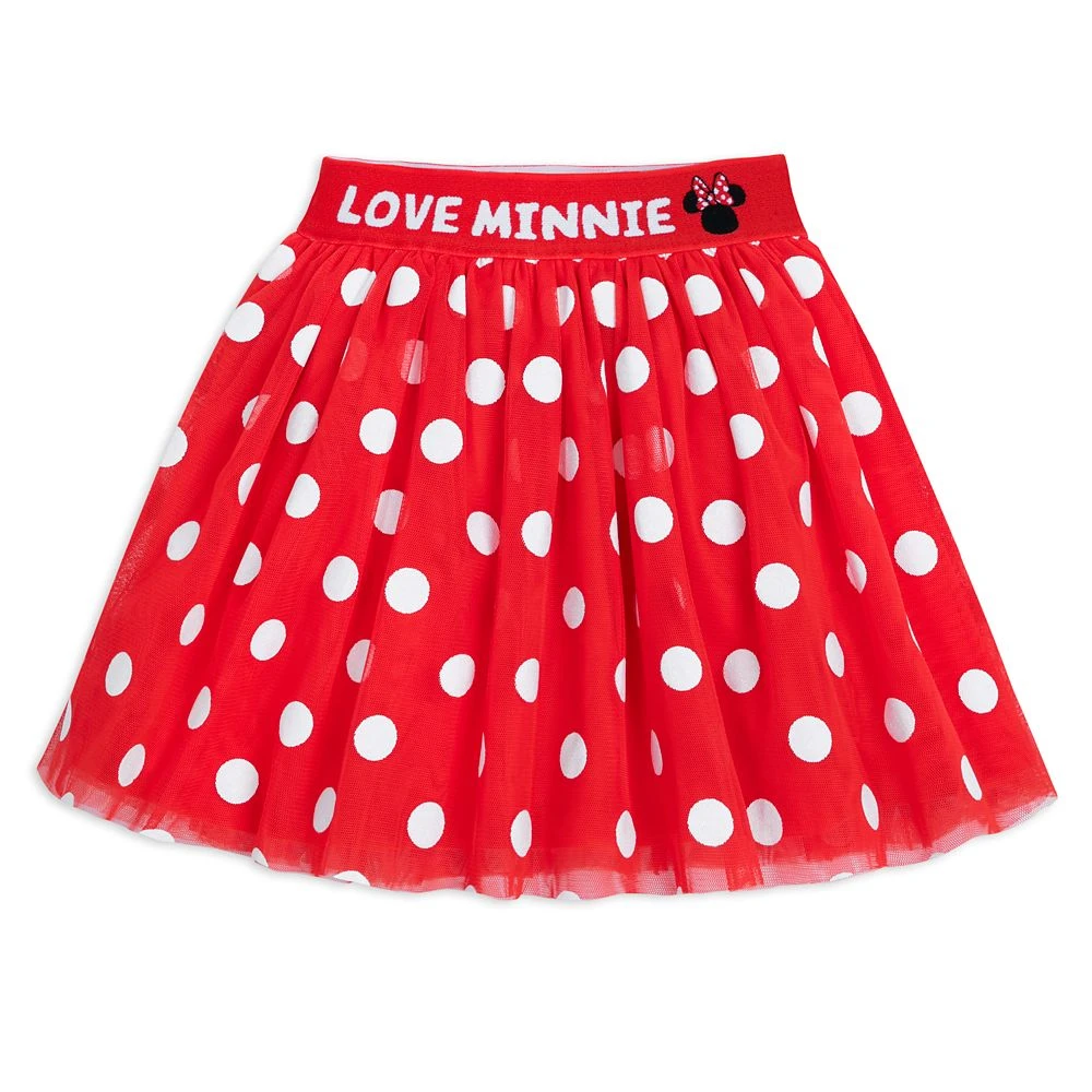 Disney Minnie Mouse Polka Dot Skort For Girls 1 Disney Minnie Mouse Polka Dot Skort For Girls