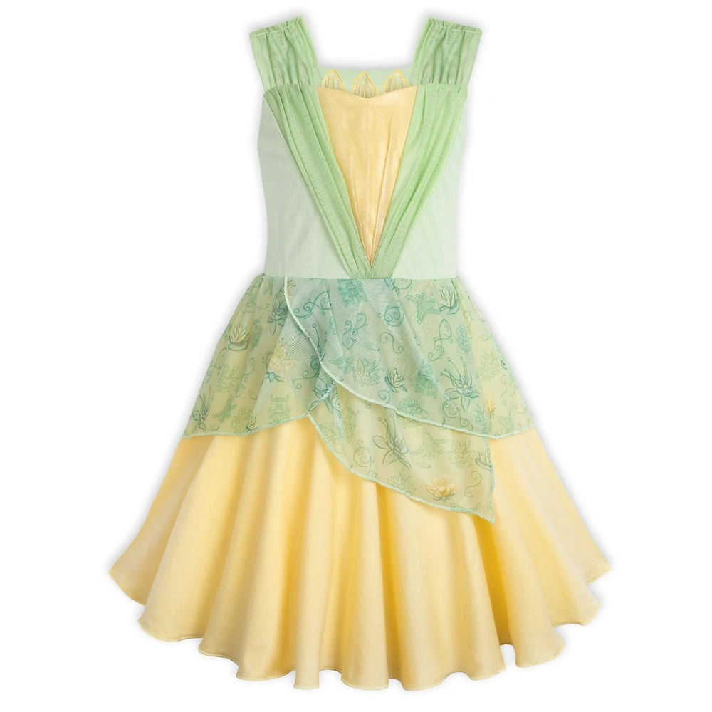 Tiana Disney Story Play Dress For Kids – The Princess And The Frog 2 Tiana Disney Story Play Dress For Kids – The Princess And The Frog - Image 2