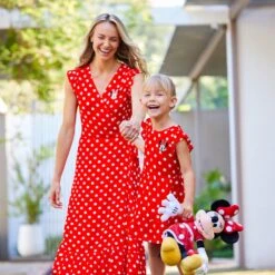 Disney Minnie Mouse Polka Dot Dress For Kids -Dinei Clothing Shop 5002107050225 5