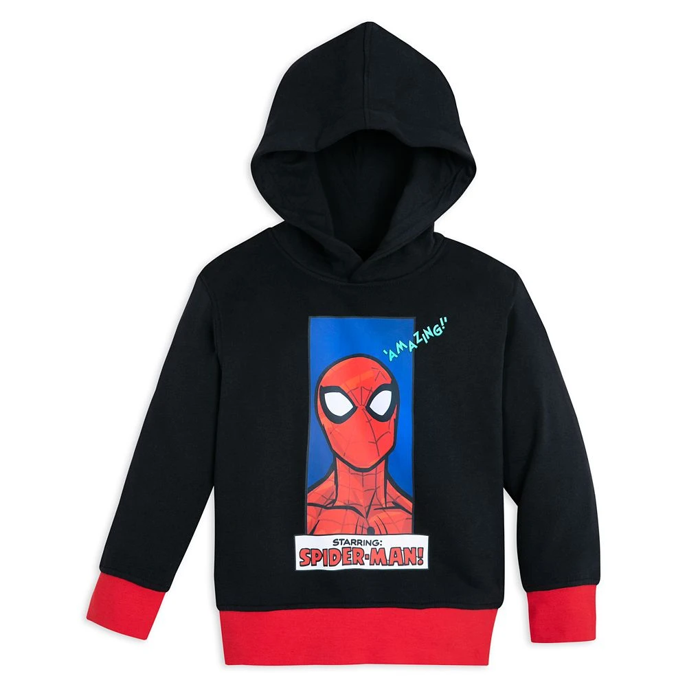 Disney Spider-Man Pullover Hoodie For Kids 1 Disney Spider-Man Pullover Hoodie For Kids