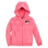 Disney Mickey And Minnie Mouse Burnout Zip Hoodie For Girls