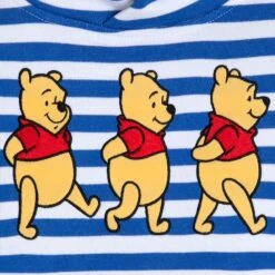 Disney Winnie The Pooh Striped Pullover Hoodie For Kids -Dinei Clothing Shop 5003059750345 3