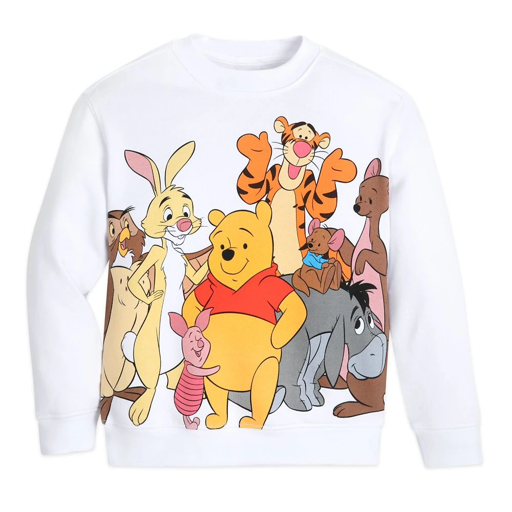 Disney Winnie The Pooh And Pals Pullover Sweatshirt For Kids 1 Disney Winnie The Pooh And Pals Pullover Sweatshirt For Kids