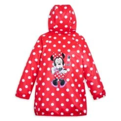 Disney Minnie Mouse Hooded Rain Jacket For Girls -Dinei Clothing Shop 5004057540228 2