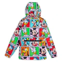 Disney Mickey Mouse And Friends Packable Hooded Rain Jacket For Kids -Dinei Clothing Shop 5004057810220 2