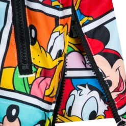 Disney Mickey Mouse And Friends Packable Hooded Rain Jacket For Kids -Dinei Clothing Shop 5004057810220 3