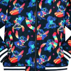 Disney Stitch Varsity Jacket For Kids – Lilo & Stitch -Dinei Clothing Shop 5004057810332 3