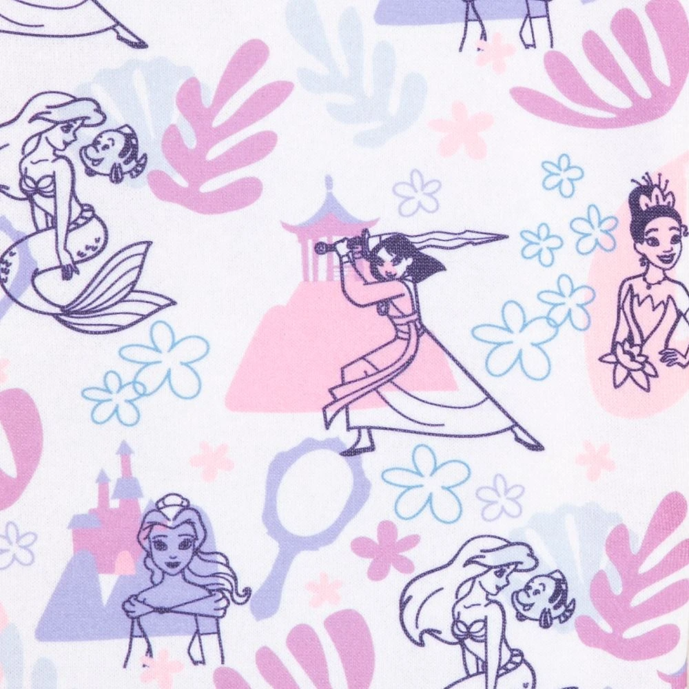 Disney Princess One-Piece Sleeper For Girls 5 Disney Princess One-Piece Sleeper For Girls - Image 5