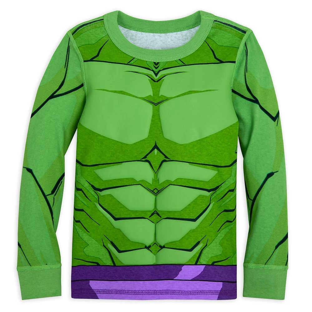 Disney Hulk Costume PJ PALS For Kids 2 Disney Hulk Costume PJ PALS For Kids - Image 2
