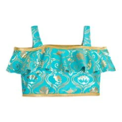 Disney Jasmine Deluxe Swimsuit For Girls – Aladdin 9 Disney Jasmine Deluxe Swimsuit For Girls – Aladdin -Dinei Clothing Shop 5006046950200 2