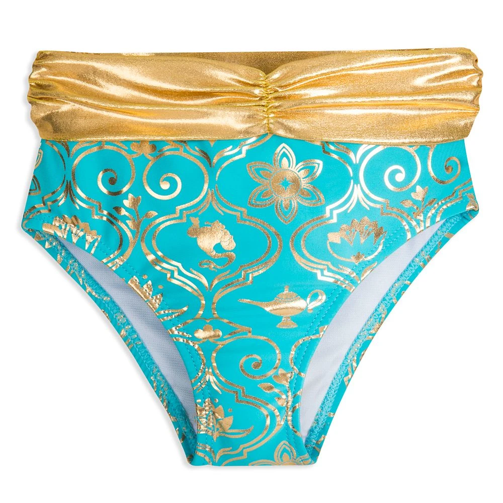 Disney Jasmine Deluxe Swimsuit For Girls – Aladdin 5 Disney Jasmine Deluxe Swimsuit For Girls – Aladdin - Image 5
