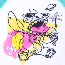 Disney Stitch Adaptive Rash Guard For Kids -Dinei Clothing Shop 5006059190180 4