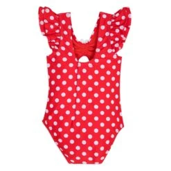 Disney Minnie Mouse Polka Dot Adaptive Swimsuit For Girls -Dinei Clothing Shop 5006059190190 2