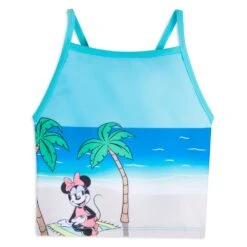 Disney Minnie Mouse Two-Piece Swimsuit For Girls -Dinei Clothing Shop 5006059190203 3