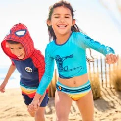 Disney Spider-Man Two-Piece Swimsuit For Girls 13 Disney Spider-Man Two-Piece Swimsuit For Girls -Dinei Clothing Shop 5006059190212 6