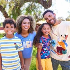 Disney Pinocchio And Jiminy Cricket Striped T-Shirt For Kids -Dinei Clothing Shop 5007048020047 8