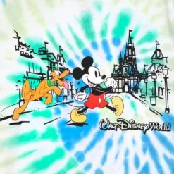 Mickey Mouse And Pluto Tie-Dye T-Shirt For Kids – Walt Disney World -Dinei Clothing Shop 5007048020350 2
