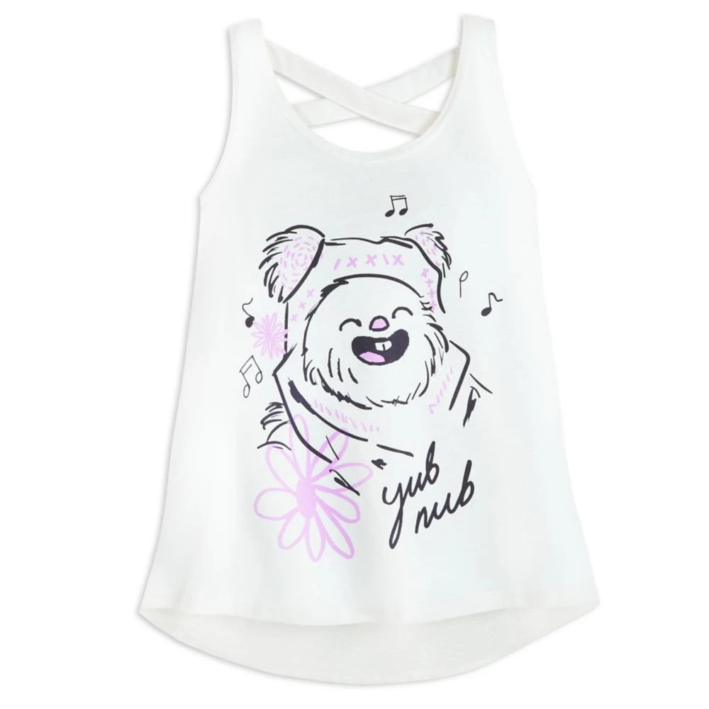 Disney Wicket W. Warrick Ewok Fashion Tank Top For Girls – Star Wars 1 Disney Wicket W. Warrick Ewok Fashion Tank Top For Girls – Star Wars