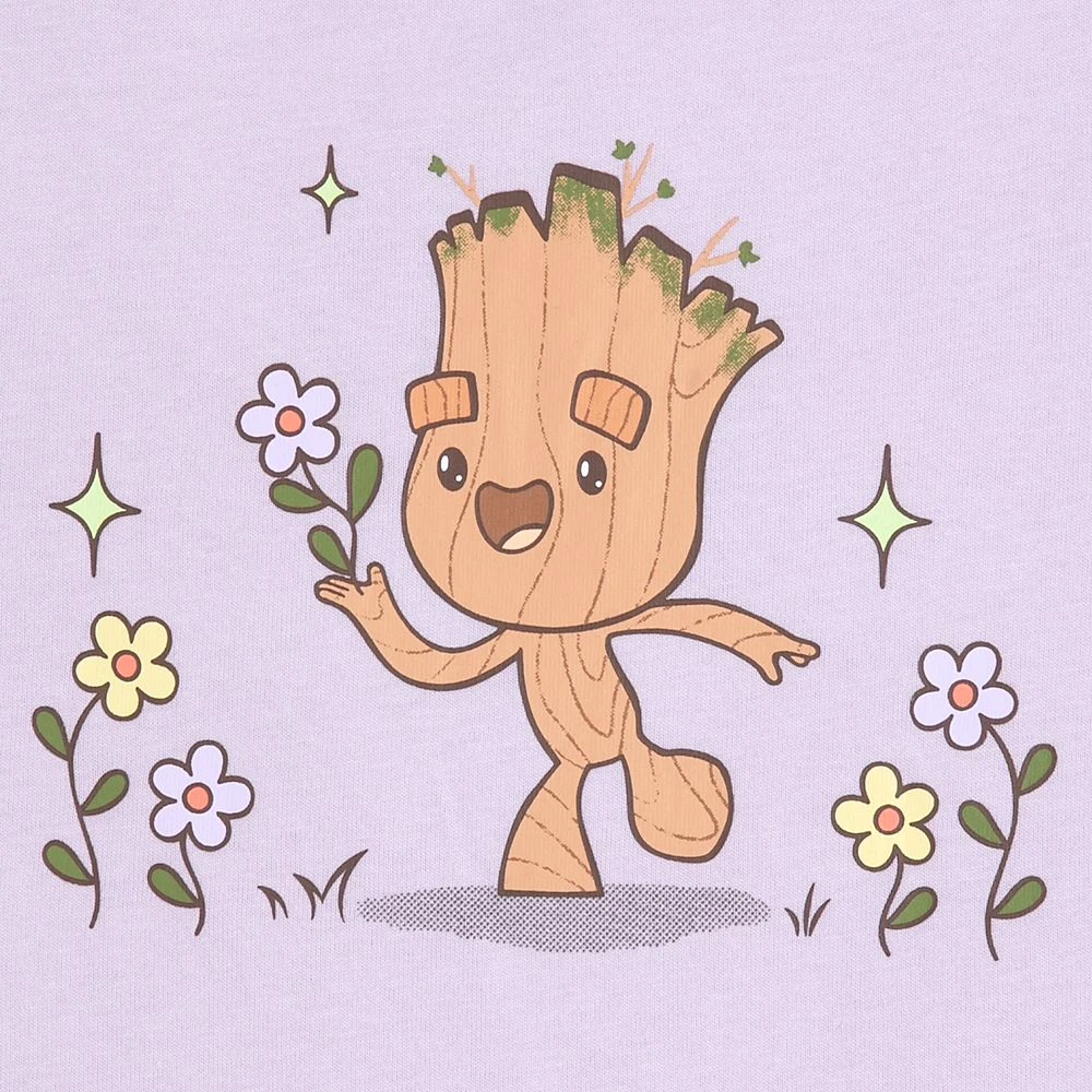 Disney Groot Fashion T-Shirt For Girls – Guardians Of The Galaxy 4 Disney Groot Fashion T-Shirt For Girls – Guardians Of The Galaxy - Image 4