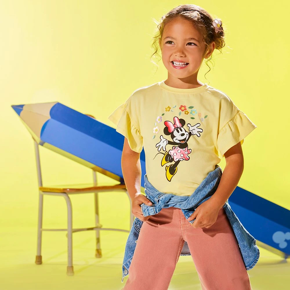 Disney Minnie Mouse Fashion T-Shirt For Girls 2 Disney Minnie Mouse Fashion T-Shirt For Girls - Image 2