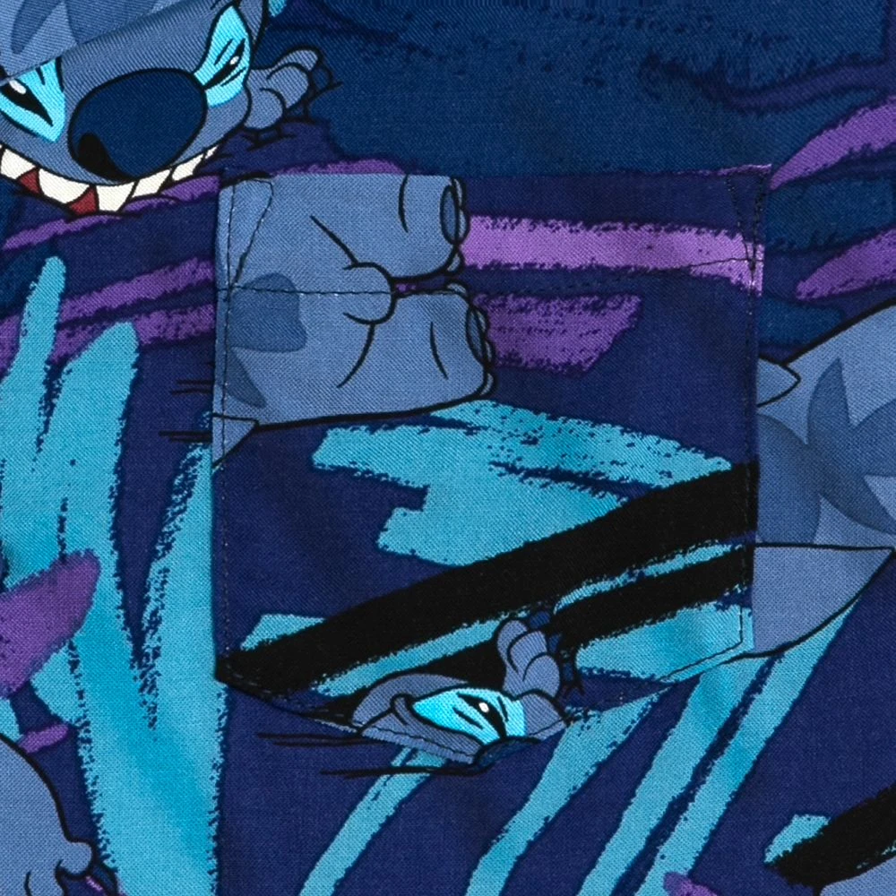 Disney Stitch Woven Shirt For Kids – Lilo & Stitch 4 Disney Stitch Woven Shirt For Kids – Lilo & Stitch - Image 4