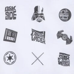 Disney Darth Vader Semi-Cropped Top For Girls -Dinei Clothing Shop 5007059245496 2