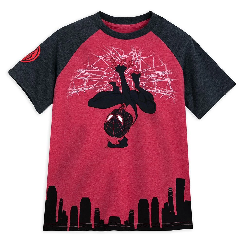 Disney Miles Morales Raglan T-Shirt For Kids – Spider-Man: Across The Spider-Verse 1 Disney Miles Morales Raglan T-Shirt For Kids – Spider-Man: Across The Spider-Verse