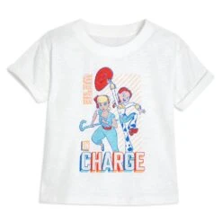 Disney Jessie And Bo Peep Fashion T-Shirt For Girls β Toy Story