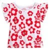 Disney Minnie Mouse Floral T-Shirt For Girls – Sensory Friendly