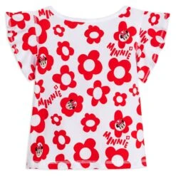 Disney Minnie Mouse Floral T-Shirt For Girls – Sensory Friendly 6 Disney Minnie Mouse Floral T-Shirt For Girls – Sensory Friendly -Dinei Clothing Shop 5007106030224 2