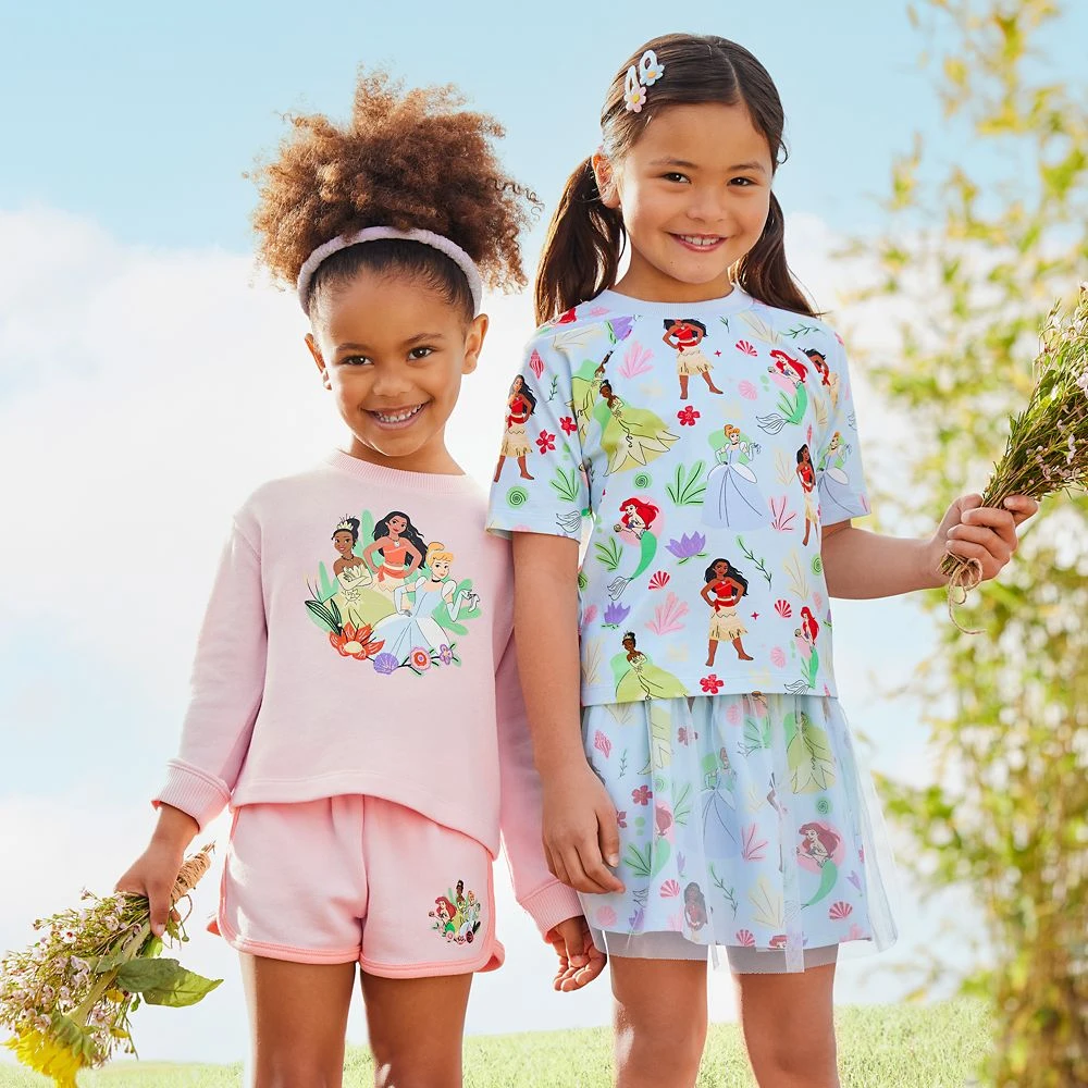 Disney Princess Long Sleeve Pullover Top For Girls 2 Disney Princess Long Sleeve Pullover Top For Girls - Image 2