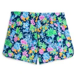 Mickey And Minnie Mouse Ocean Trail Shorts For Women By Lilly Pulitzer – Disney Parks -Dinei Clothing Shop 5100107140124 1