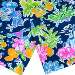 Mickey And Minnie Mouse Loro Romper For Women By Lilly Pulitzer – Disney Parks -Dinei Clothing Shop 5100107140126 1