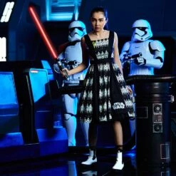 Disney Star Wars Imperial Stormtroopers And Droids Dress -Dinei Clothing Shop 5101105820261 7
