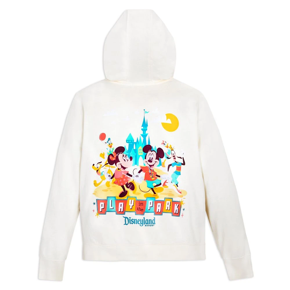 Minnie Mouse And Friends Play In The Park Zip Hoodie For Women – Disneyland 2 Minnie Mouse And Friends Play In The Park Zip Hoodie For Women – Disneyland - Image 2