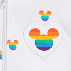 Mickey Mouse Icon Zip Hoodie For Women – Disney Pride Collection -Dinei Clothing Shop 5102059580270 3