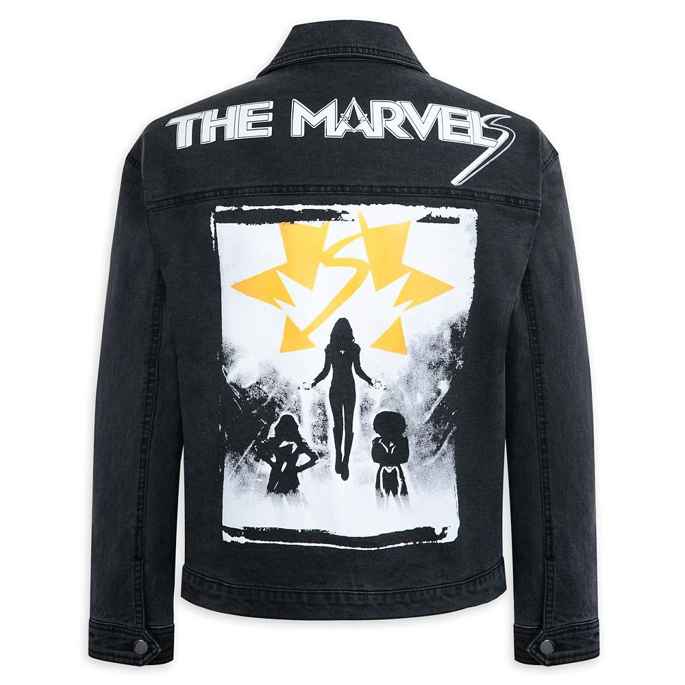 Disney The Marvels Denim Jacket For Women 3 Disney The Marvels Denim Jacket For Women - Image 3
