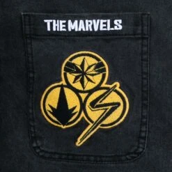 Disney The Marvels Denim Jacket For Women 10 Disney The Marvels Denim Jacket For Women -Dinei Clothing Shop 5103048004965 3